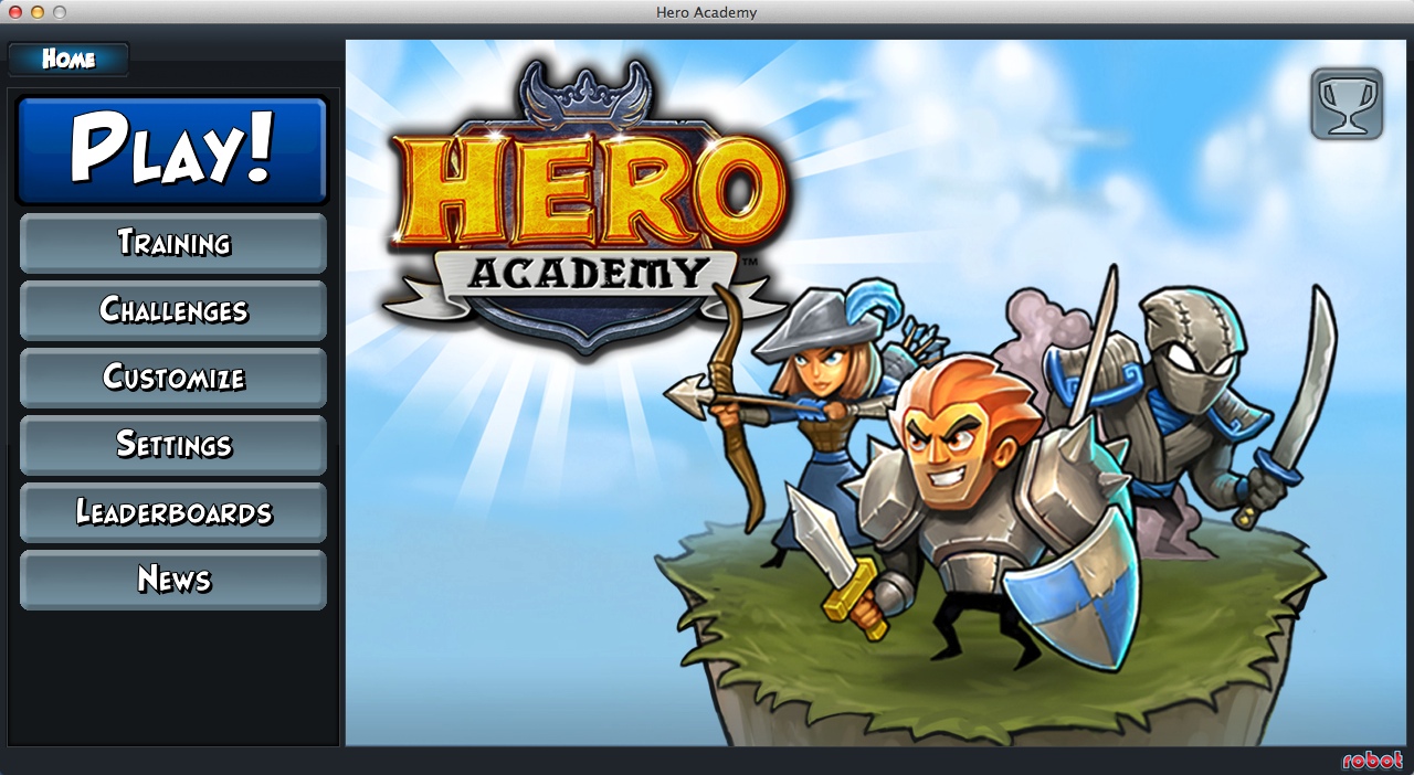 Hero Academy : Main Menu