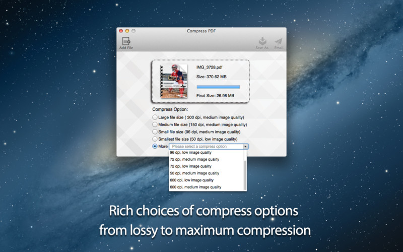 Compress PDF 1.5 : Compress PDF screenshot
