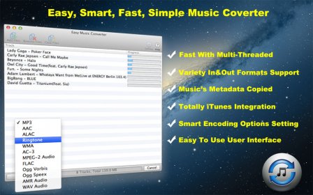 Easy Music Converter screenshot