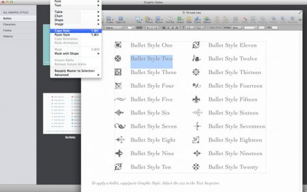 Graphic Styles screenshot