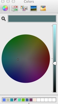 Backdrop 2.4 : Selecting Desktop Color