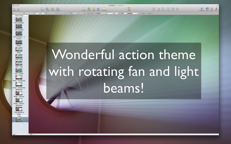 Action Themes for Keynote 1.0 : Action Themes for Keynote screenshot