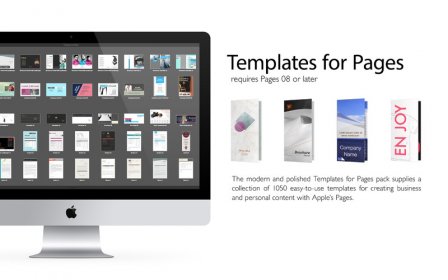 Templates for Pages screenshot
