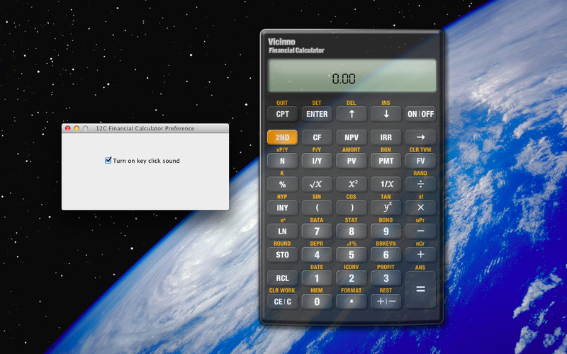 BA Financial Calculator Pro for Mac 2.0 : BA Financial Calculator Pro for Mac screenshot