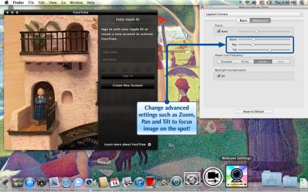 Webcam Settings screenshot