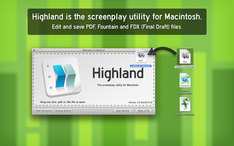Highland 1.0 : Highland screenshot