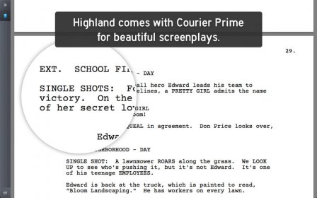Highland screenshot