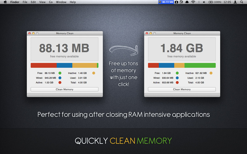 Memory Clean 2.8 : Memory Clean screenshot