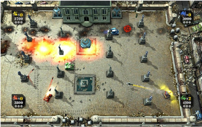 Tank Battles : Gameplay Window