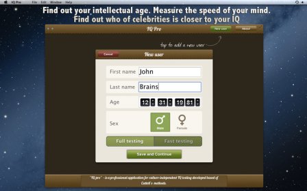 IQ Pro screenshot