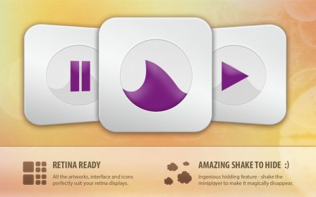 Shiny Groove - the best player for Grooveshark screenshot
