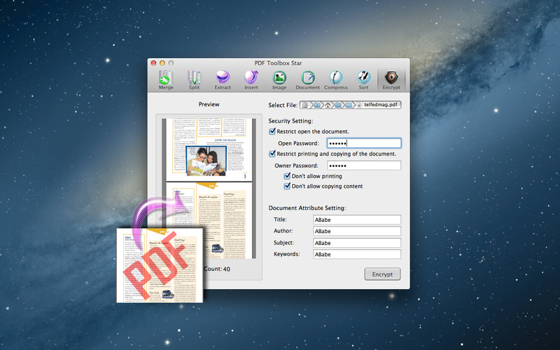 PDF Toolbox Star 5.1 : PDF Toolbox Star screenshot