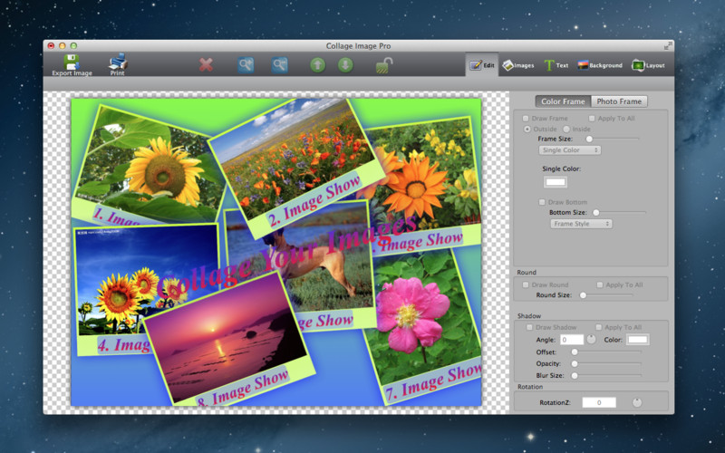 Collage Image Pro Free 2.1 : Collage Image Pro Free screenshot