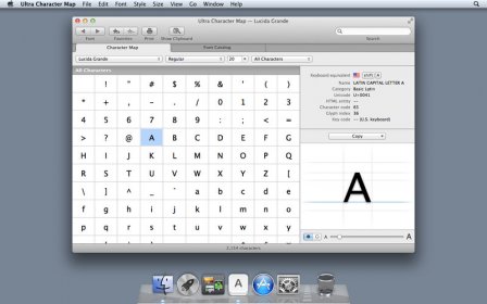 macos character map