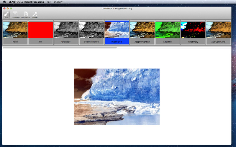 LEADTOOLS ImageProcessing 1.0 : LEADTOOLS ImageProcessing screenshot