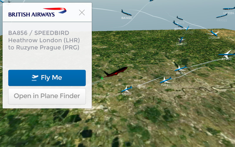 Plane Finder - 3D 1.0 : Plane Finder - 3D screenshot