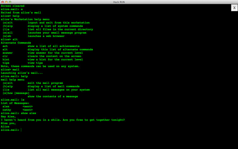 Hack RUN 1.2 : Hack RUN screenshot
