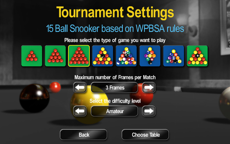 Pro Snooker and Pool 2012 1.5 : Pro Snooker and Pool 2012 screenshot