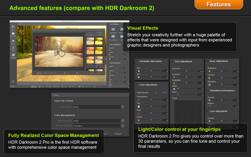 HDR Darkroom 2 Pro 1.0 : HDR Darkroom 2 Pro screenshot
