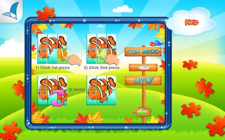 123 Kids Fun PUZZLE RED - Educational app for toddlers and preschoolers screenshot