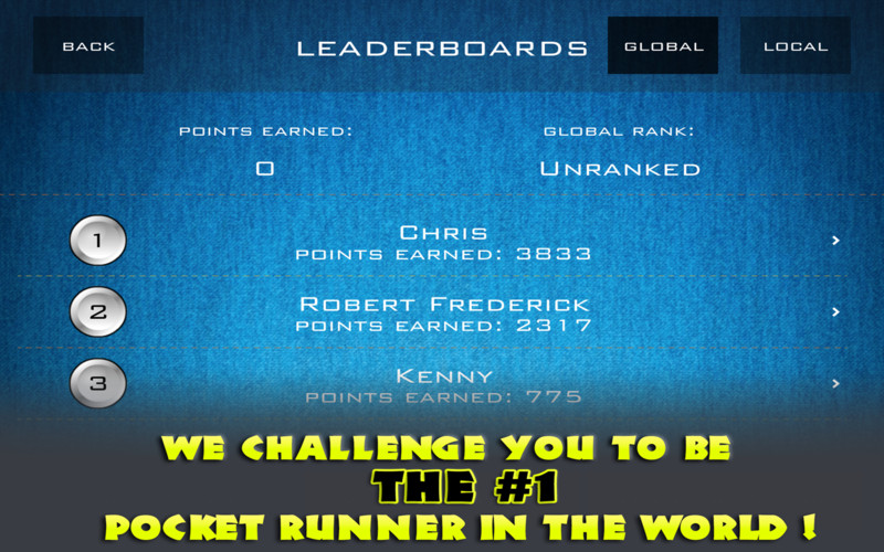 Pocket Runners 1.0 : Pocket Runners screenshot