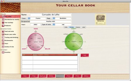 Expert Wine Cellar screenshot