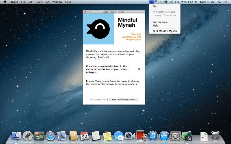 Mindful Mynah 1.9 : Mindful Mynah screenshot