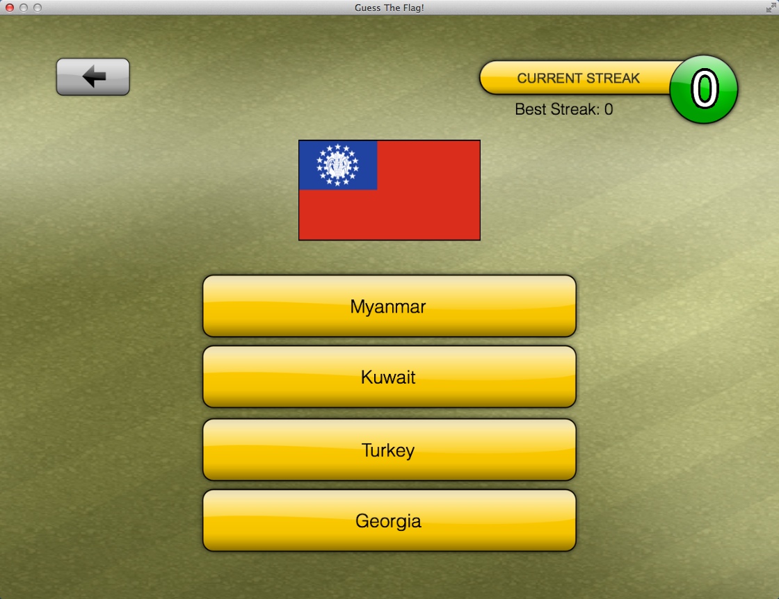 Guess The Flag! 1.1 : Asian Flag Quiz