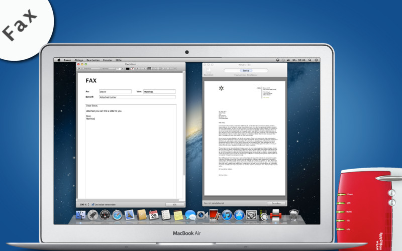 Faxer 1.0 : Faxer screenshot
