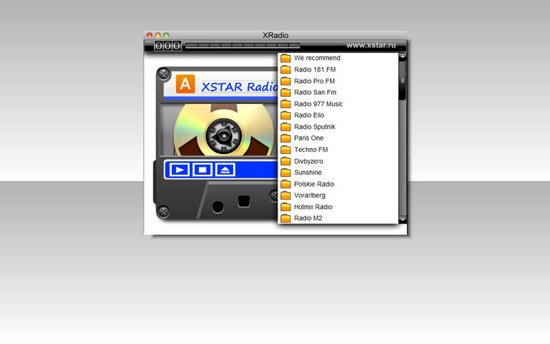 XRadio 3.2 : XRadio screenshot