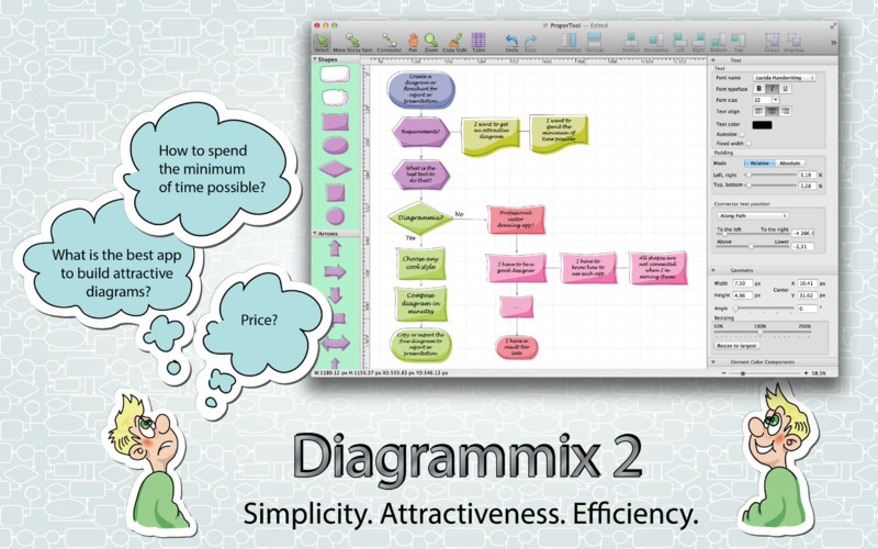 Diagrammix 2.5 : Diagrammix screenshot