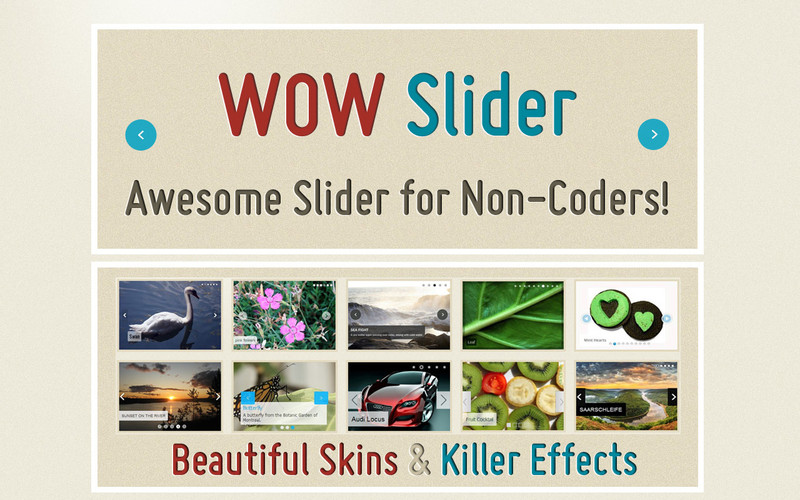 WOW Slider 3.8 : WOW Slider screenshot