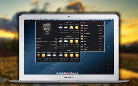 Temps - Weather, Time & Netatmo screenshot