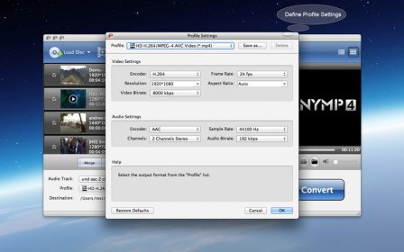AnyMP4 MP4 Converter screenshot