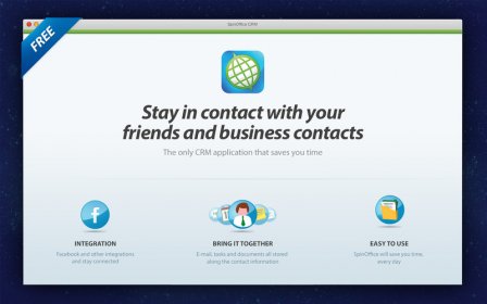 SpinOffice CRM screenshot