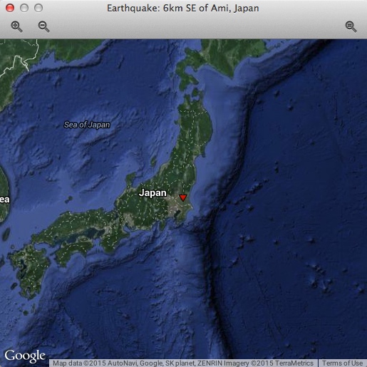 Seismo 1.6 : Checking Earthquake Location