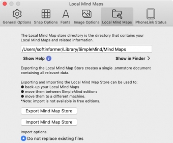 Local Mind Maps