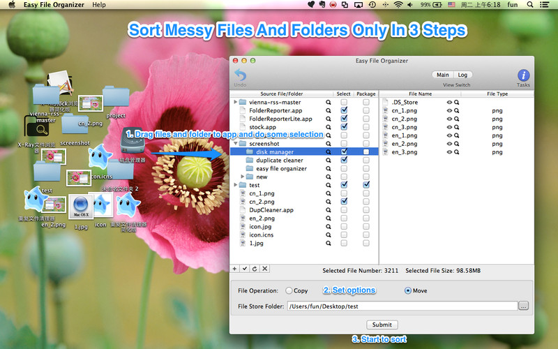 FileOrganizer 3.7 : Easy File Organizer screenshot
