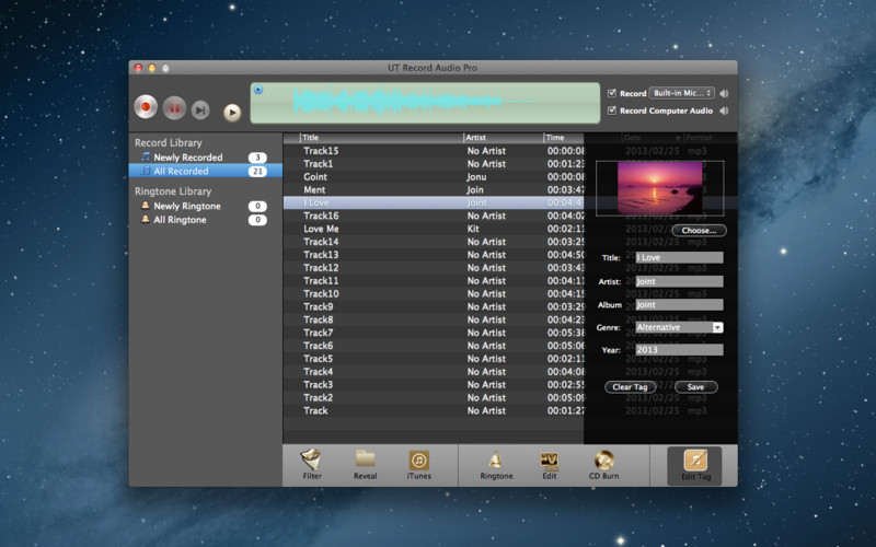 Audio Record-Pro Lite 2.0 : Audio Record-Pro Lite screenshot