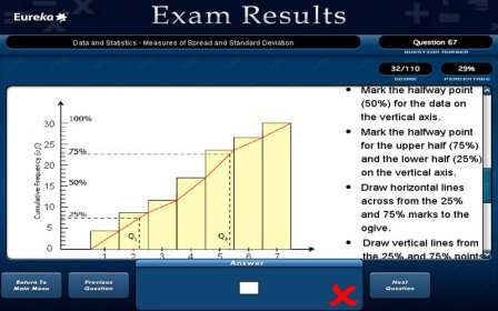 Maths Practice Exam Creator - Year 10 screenshot