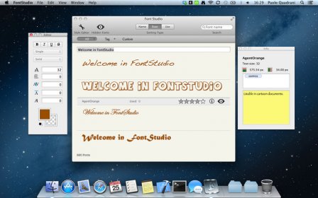 Font Studio screenshot