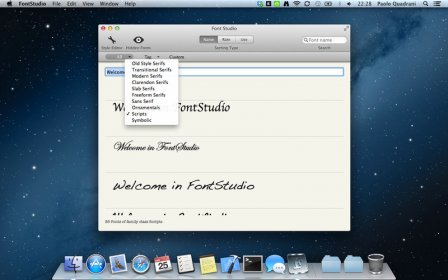 Font Studio screenshot