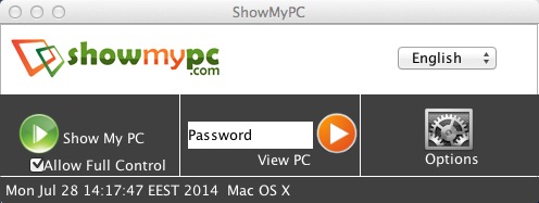 ShowMyPC 1.0 : Main window