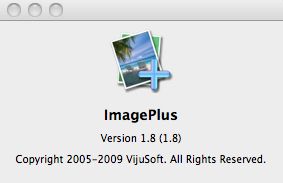 ImagePlus 1.8 : Main window