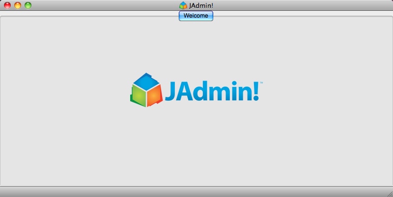 JAdmin! 1.5 : Main window