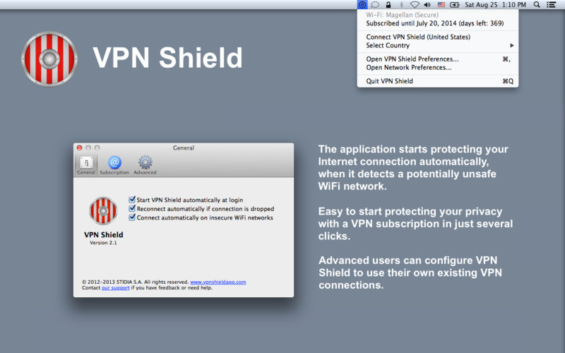 VPN Shield 2.0 : VPN Shield screenshot