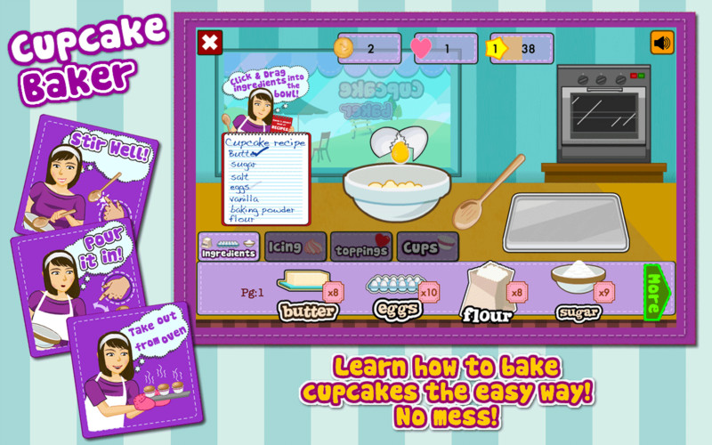 Cupcake Baker 1.0 : Cupcake Baker screenshot