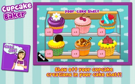 Cupcake Baker screenshot