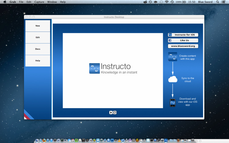 Instructo Desktop 1.2 : Instructo Desktop screenshot