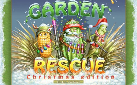 Garden Rescue Christmas edition lite screenshot